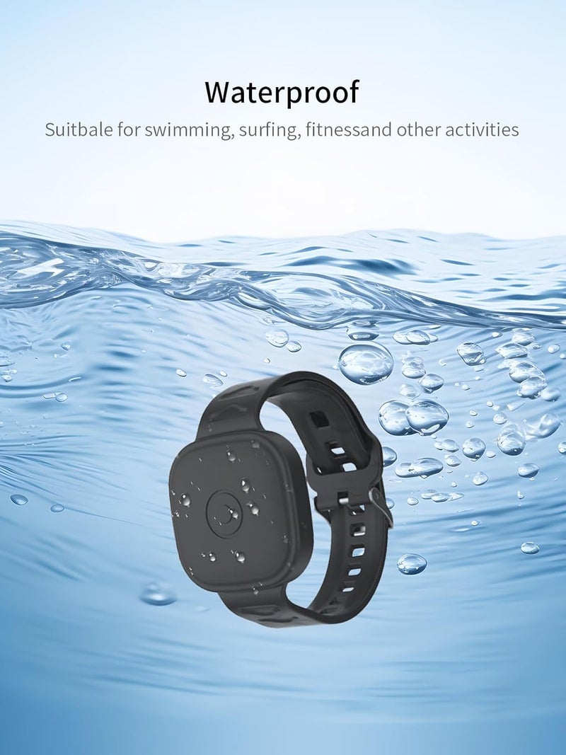 WUNIAK Case Watch Strap for Tile by Life360 Mate Bluetooth Tracker,watchband Design Soft Silicone Protection case, Portable,Scratch-Resistant, Shockproof,Black - Image 4