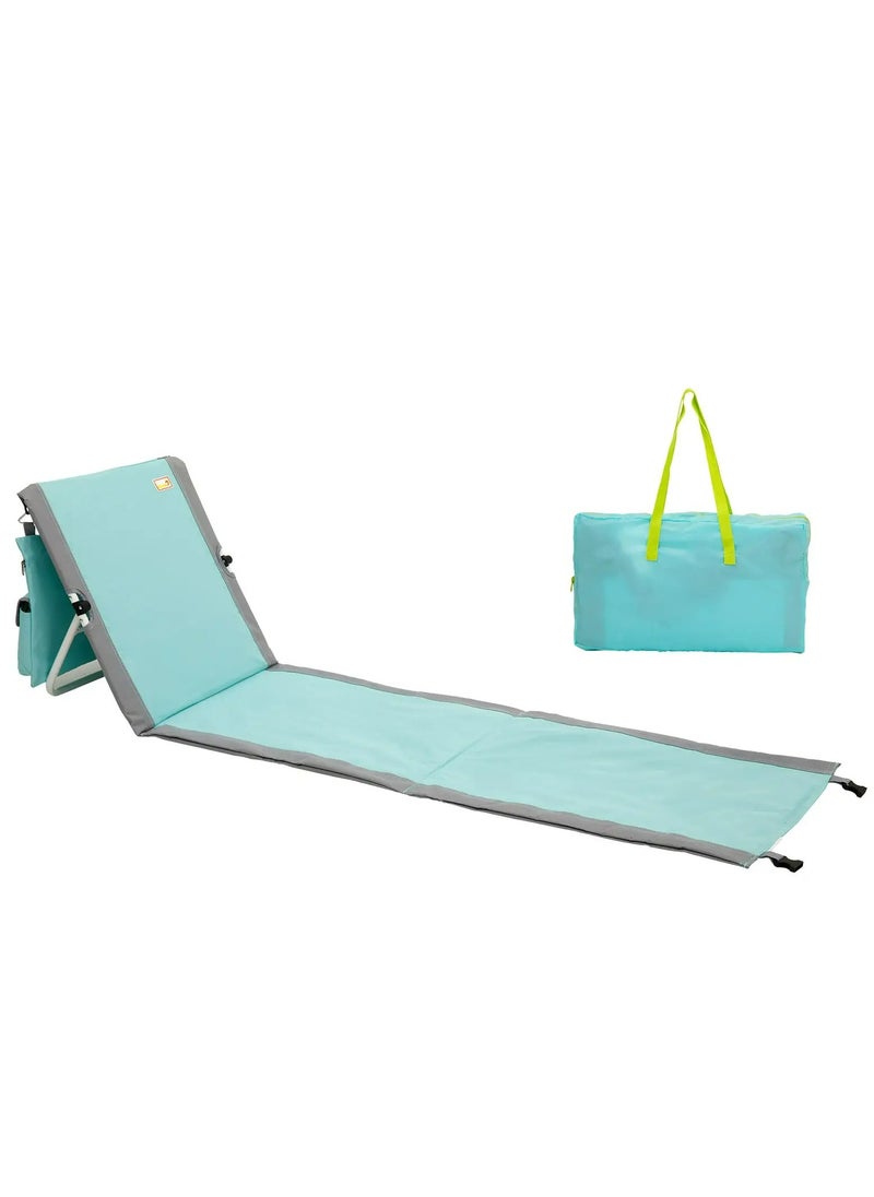 Generic - Beach Lounge Chairs with Backpack, Beach Chairs, Beach Accessories, Lounge Chairs, Loungers, Folding Chair, Tanning Chair, Outdoor Chair, Beach Chairs for Adults - Image 1