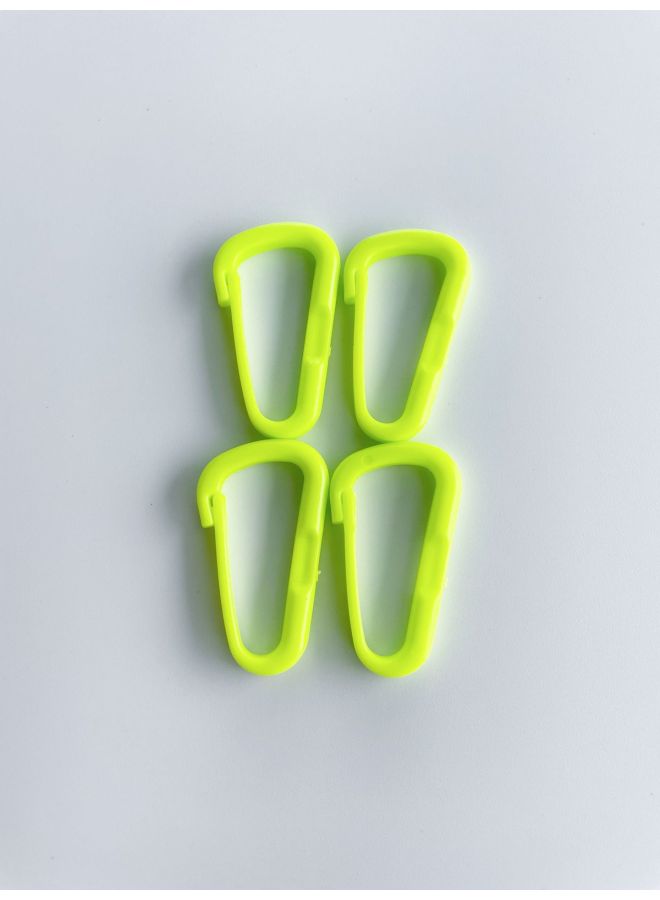 Loquat 220mm Tadpole Self-locking Data Cable Tie Storage Belt DIY Keychain Jewelry Blind Box Fashion Play Pendant Manufacturer-Color:fluorescent Green Key Chain - Image 1