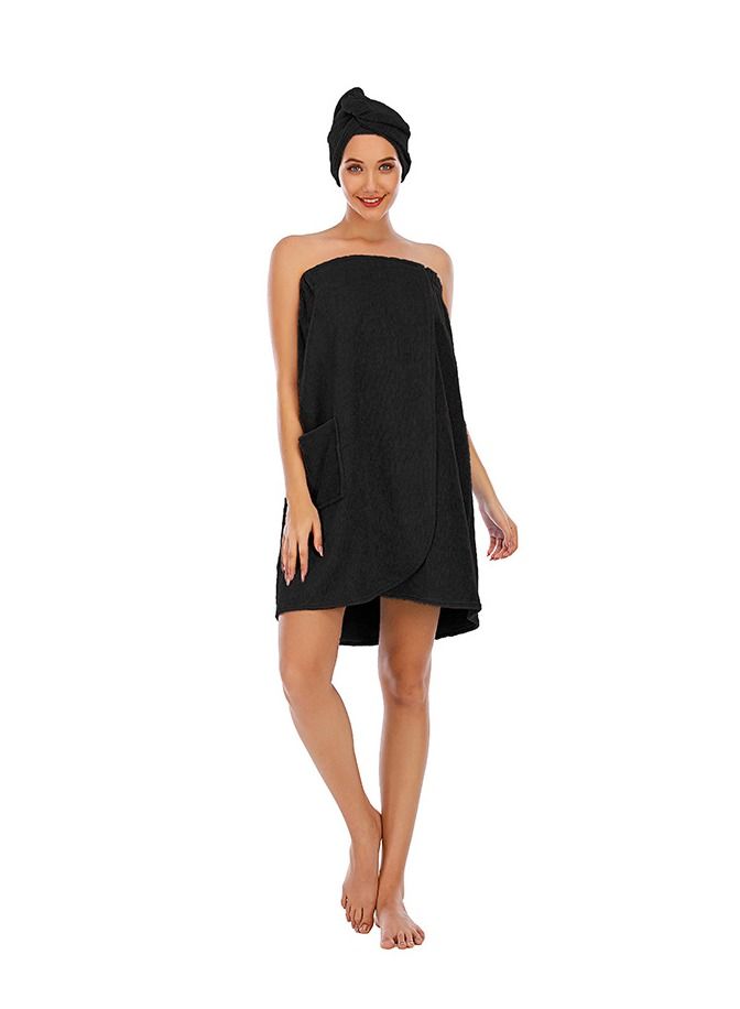 Loquat Women's Thickened Autumn And Winter Bathrobe Towel Nightgown Pajamas  - Image 1