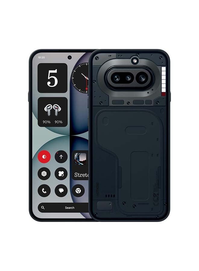 نوثينج هاتف 4a 5G ثنائي الشريحة أسود 12 جيجابايت رام 256 جيجابايت - نسخة الشرق الأوسط - Image 1