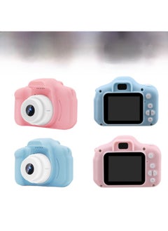 Generic Explosions X200 Children's Camera Mini Small SLR Camera Cartoon Toy Digital Camera-Body Color:X200 (HD Edition) Blue +32G Memory Card + Card Reader  - Image 2
