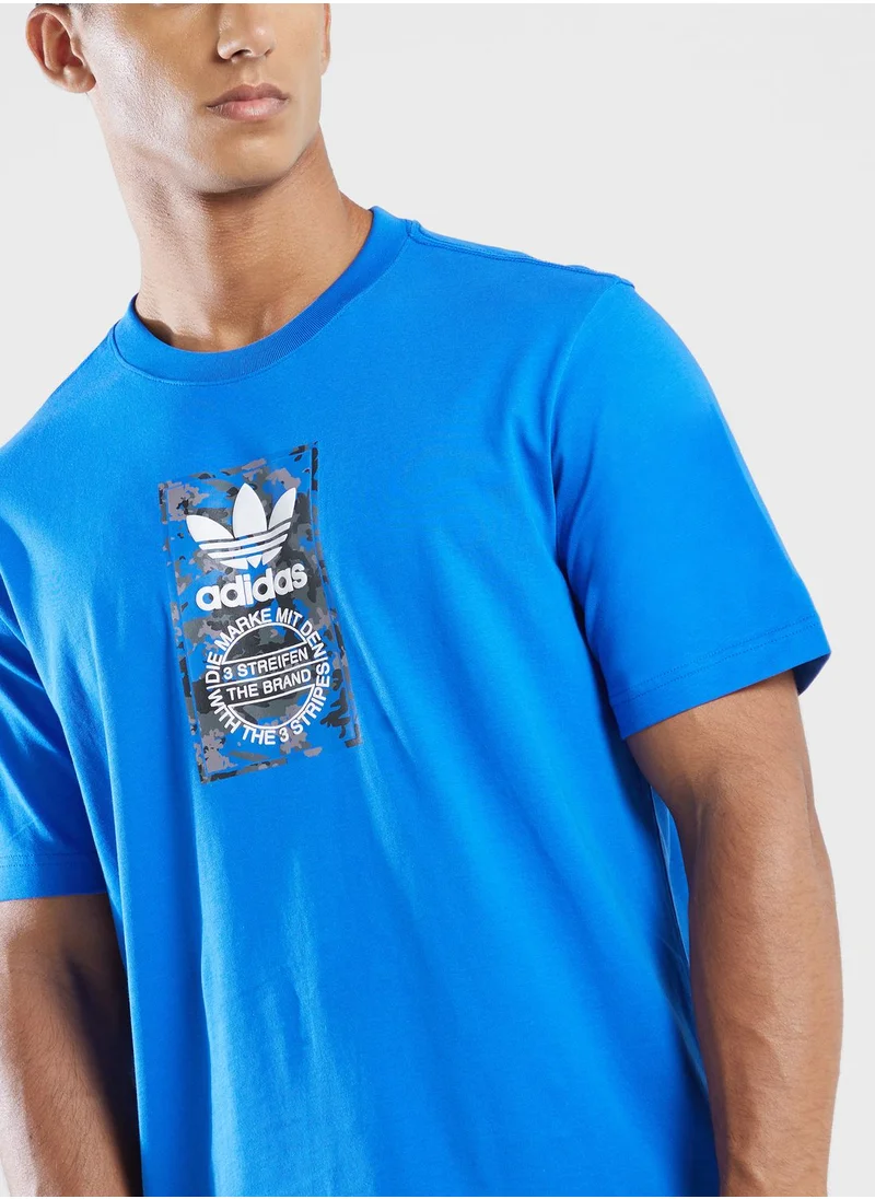 adidas Originals Camo Label T-Shirt
