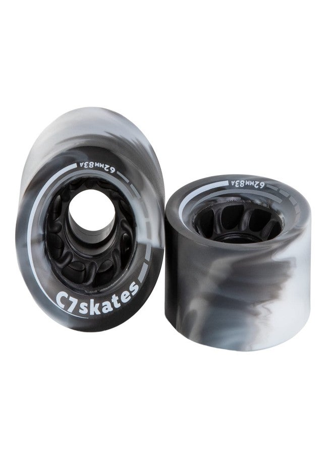 C SEVEN C7skates 62mm Roller Skate Wheels (Midnight Sky) - Image 2