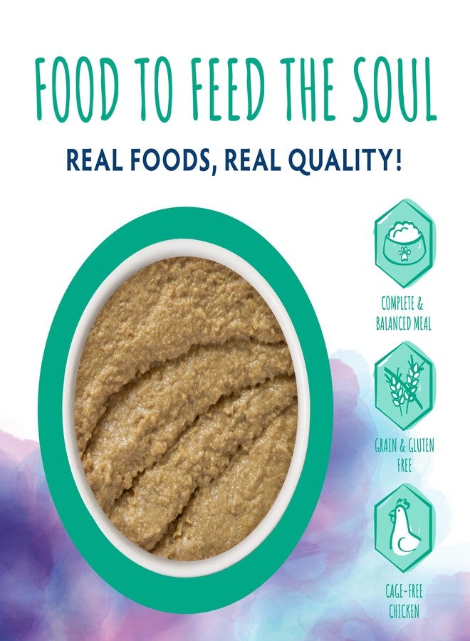 Soulistic Paté Wet Cat Food, Chicken and Turkey Dinner in a Hydrating Purée, 2.8oz Can, Pack of 12 - Image 3