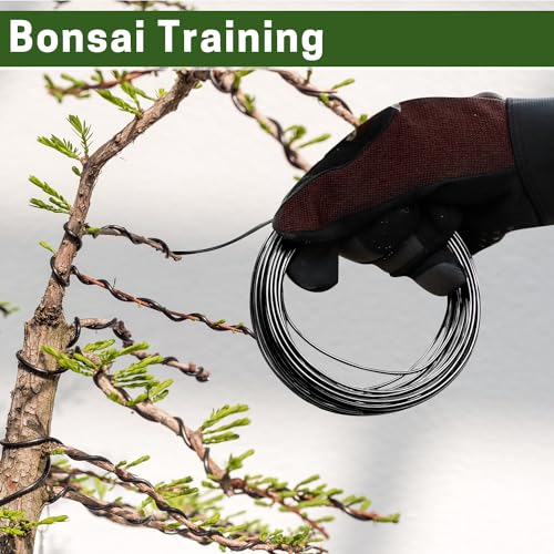 ZELARMAN Bonsai Training Wire Set of 4, Total 128 Feet (32 Feet Each Size) 3 Size - 1.0MM, 1.5MM, 2.0MM, Corrosion and Rust Resistant - Image 5