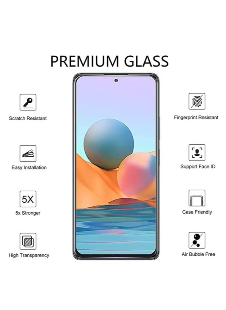 vesus Xiaomi Redmi Note 10 Pro / 10 Pro Max/Poco F3 / K40 / K40 Pro / K40 Pro + Screen Protector Tempered Glass Full Glue Edge-to-Edge Protector - Image 2
