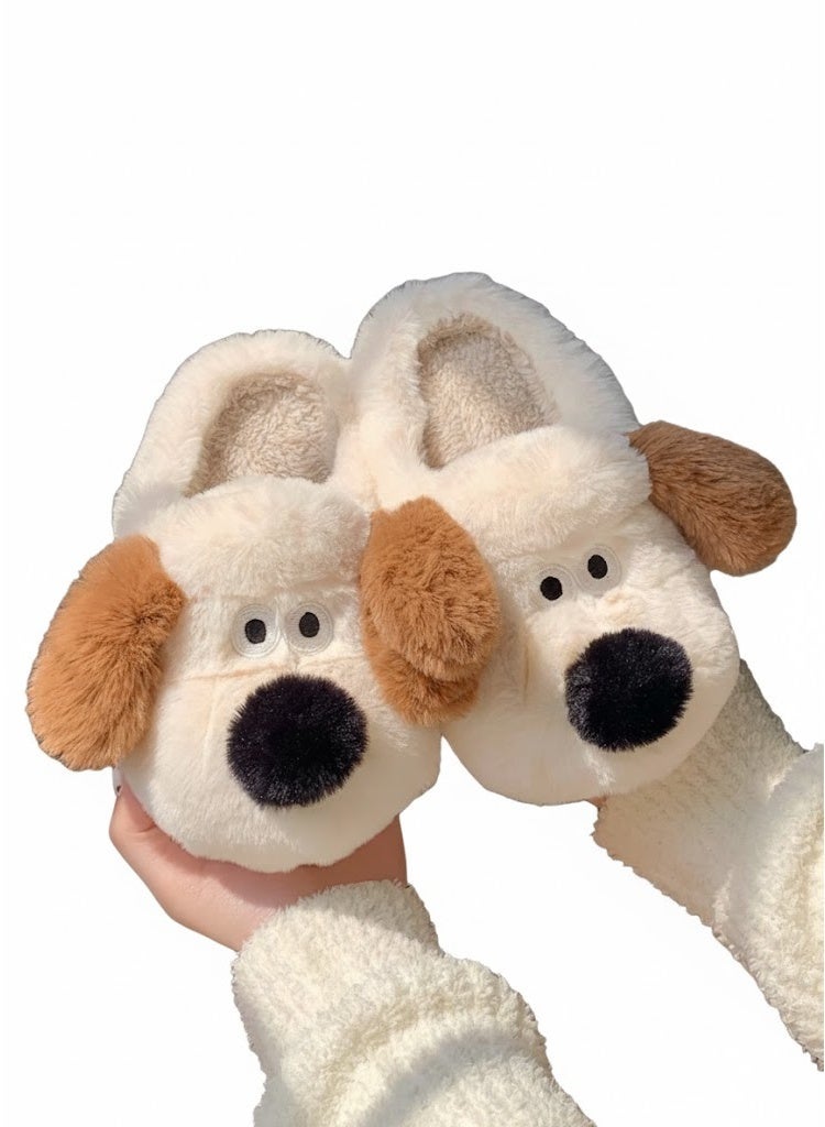 🐾 Warmth and Joy in Every Step – Bobby the Adorable Slippers ✨ - Image 1