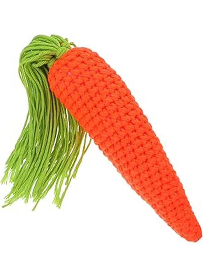 Newborn Photography Props Crochet Carrot Toy Milestone Photo Accessories For Boy Girl First Birthday - Image 1