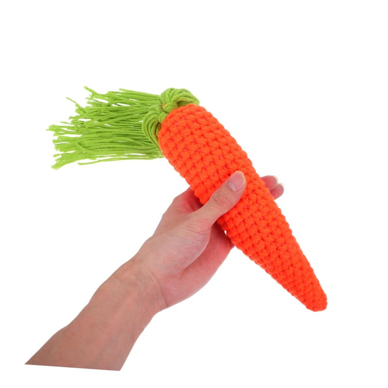 Newborn Photography Props Crochet Carrot Toy Milestone Photo Accessories For Boy Girl First Birthday - Image 5