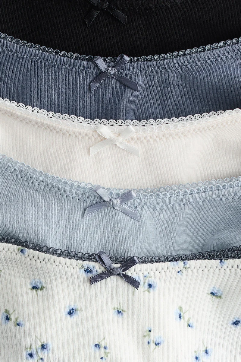 اتش اند ام سروال ثونغ قطني - عبوة من 5 قطع