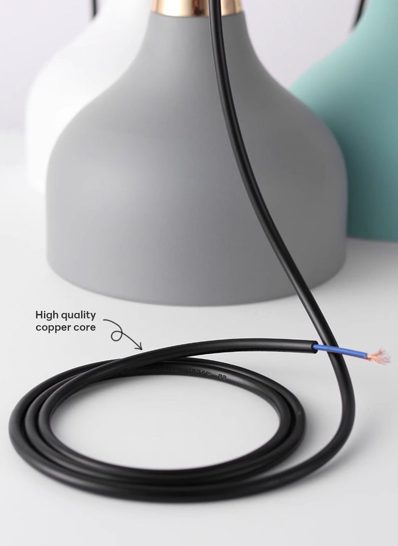 MIXDE 3-Color Light Adjustable Bedroom Bedside Table Chandelier, 1.5m Adjustable Hanging Wire - Image 2