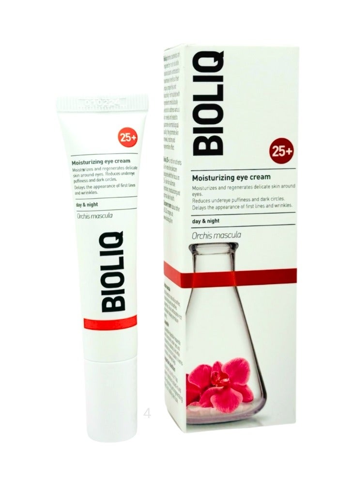 BIOLIQ 25+ Moisturizing Eye Cream For All Sensetive Skin - 15 ml 