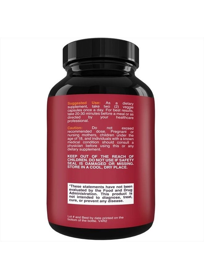 Natures Craft - Blend of Raspberry Ketones, Green Tea Extract and African Mango – Lose Weight Faster – Potent Ingredients to Speed Up Weight Loss, Suppress Appetite & Burn Fat – 60 Capsules - Image 1