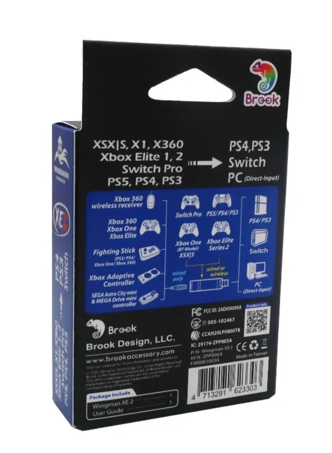 General Brook Wingman XE2 converter， for Xbox Series X/Xbox One/Elite 2/PS5/PS4/PS3/Switch controllers .  - Image 3