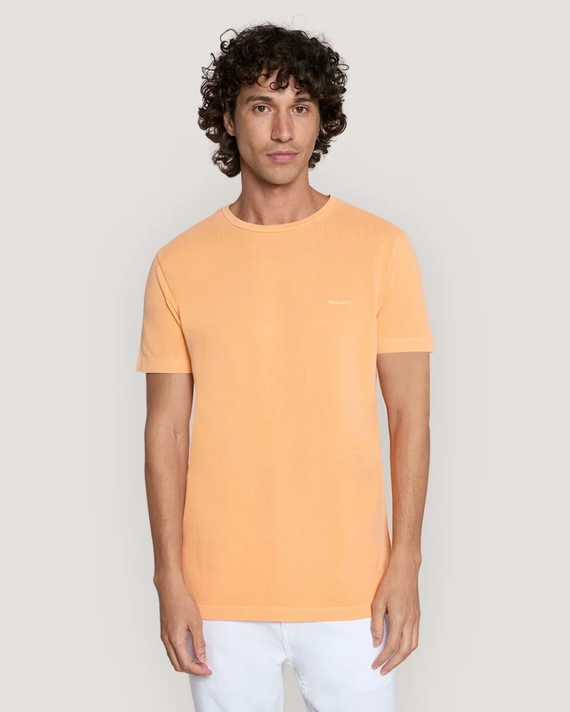 GANT Gant Slim Sunfaded Ss Pique Tshirt