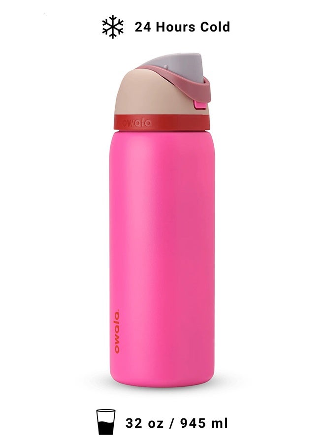 FreeSip Insulated Stainless Steel Water Bottle with Straw for Sports, Travel, and School BPA-Free Sports Water Bottle - Image 3