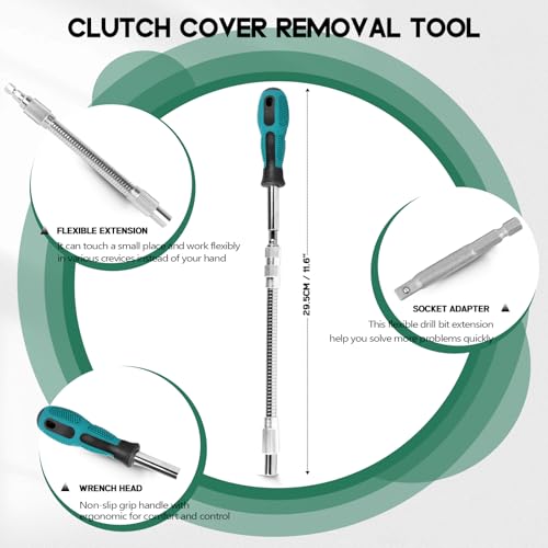 Xislet Belt Changing Removal Tools Kit Included Clutch Cover Separate Tool Set Compatible with Polaris RZR 900 S 1000 XP Polaris Sportsman 500 570 800 2006-2018 - Image 3