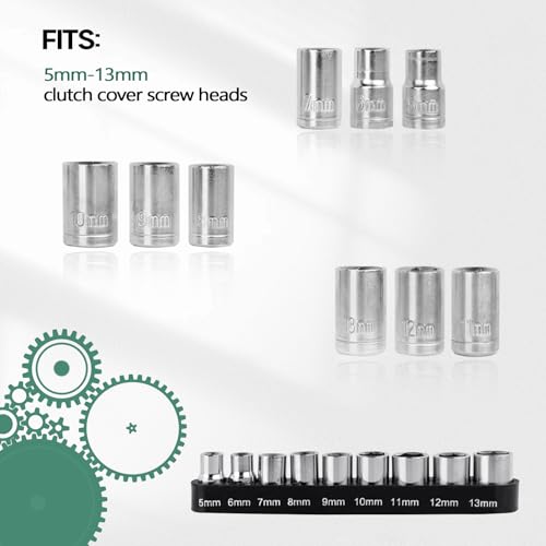 Xislet Belt Changing Removal Tools Kit Included Clutch Cover Separate Tool Set Compatible with Polaris RZR 900 S 1000 XP Polaris Sportsman 500 570 800 2006-2018 - Image 4