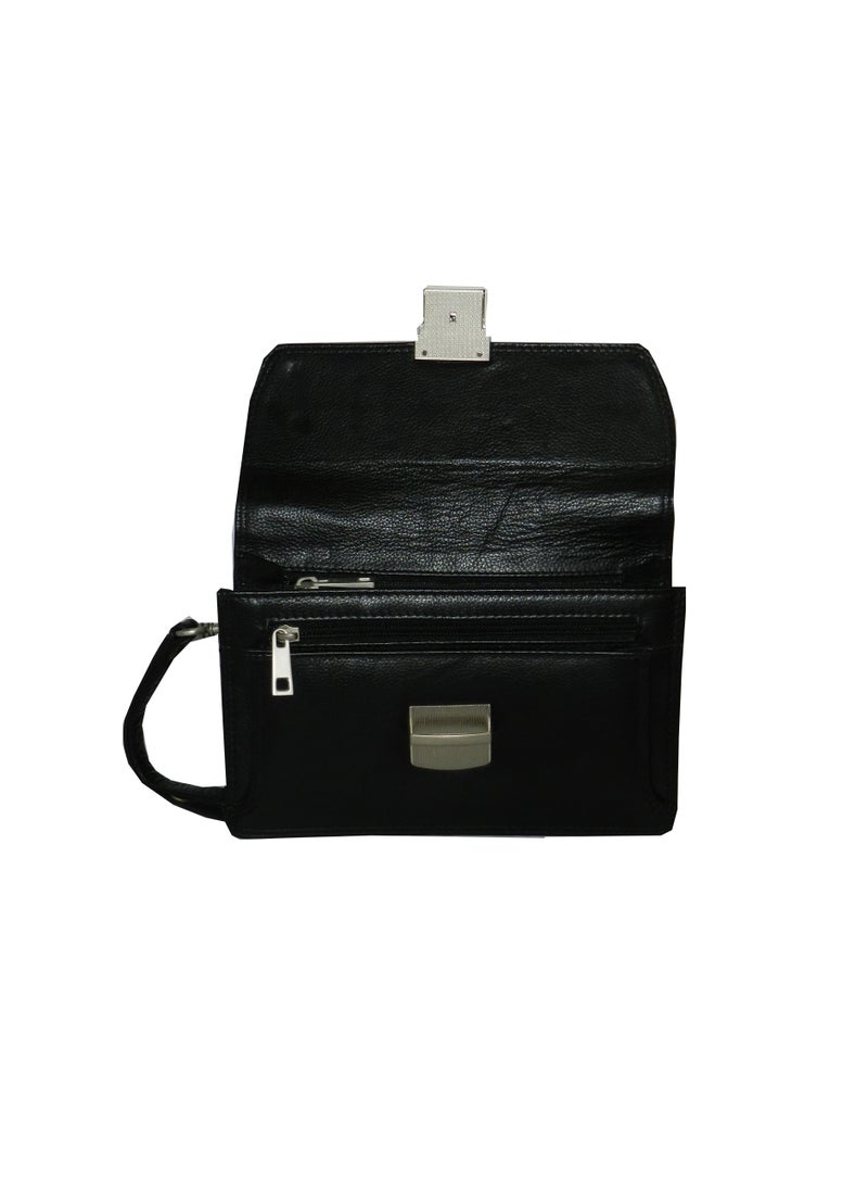 LAVERI LEATHER Laveri Genuine Leather Designer Hand Pouch For Travel  - Image 2