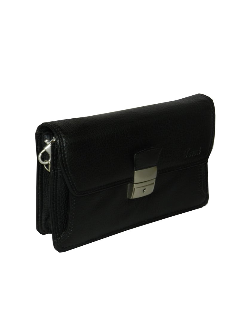 LAVERI LEATHER Laveri Genuine Leather Designer Hand Pouch For Travel  - Image 1