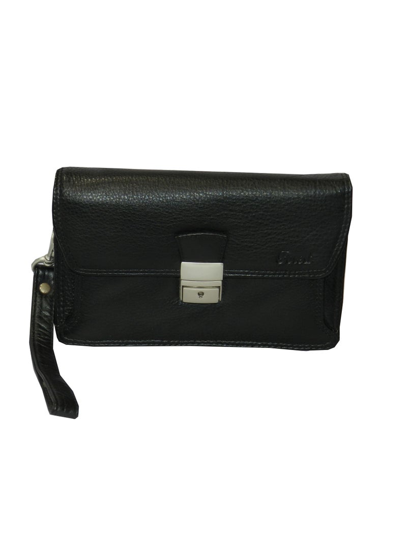 LAVERI LEATHER Laveri Genuine Leather Designer Hand Pouch For Travel  - Image 5