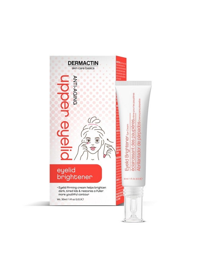 Dermactin Upper Eyelid Cream 1 oz. Firms & Tones Sagging & Drooping Skin On Upper Eye Lids, for Younger, More Vibrant & Alert Appearance, for Sensitive Skin In The Eyelids - Image 1