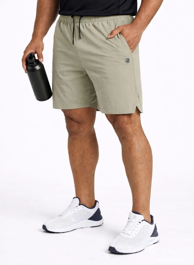 Prima Ace Plus Size Men’s Gym Shorts Quick Dry for Gym Workout Green