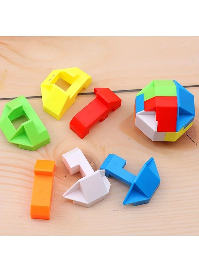 10 قطع ألغاز عشوائية لتحدي العقل للأطفال، ألعاب منطقية تعليمية متشابكة - Image 5