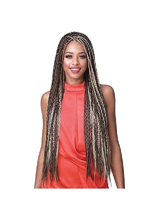 BOBBI BOSS Pre Stretched Braids Jumbrdft Jumbo Braid Feathertip (4Pack 1)  - Image 1