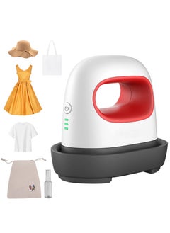 Uennm Uennm Mini Heat Press Heat Press Machine DIY Hot Press with 3 Heat Settings Heat Press Plotter Small HTV Vinyl Projects Portable Heat Press Machine Printing Machine for TShirts Hats Red 