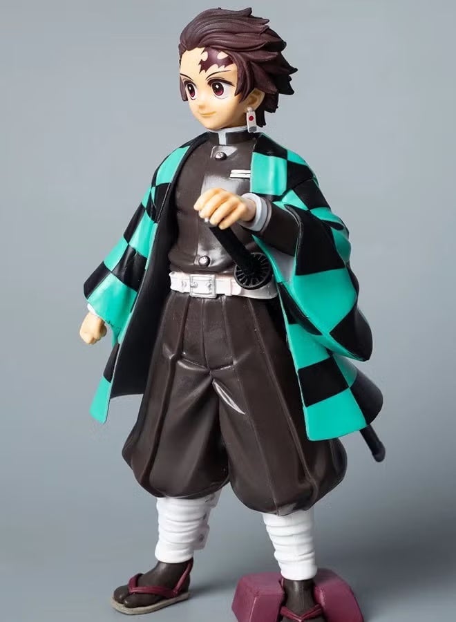 The Super-sized Standing Tanjirou Assembly Handmade Model Desk Decoration Toy 24 cm - Image 2