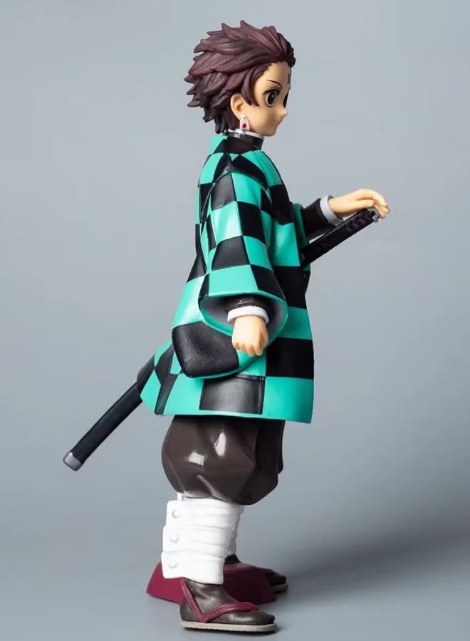 The Super-sized Standing Tanjirou Assembly Handmade Model Desk Decoration Toy 24 cm - Image 5