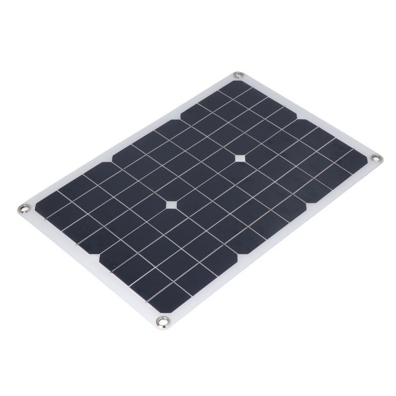 Flexible Solar Panel: 12V Monocrystalline Waterproof 30° Bendable - Anti-Discharge Blocking Diode Solar Panel Charger for Outdoor Camping Marine Vehicle Use - Image 5