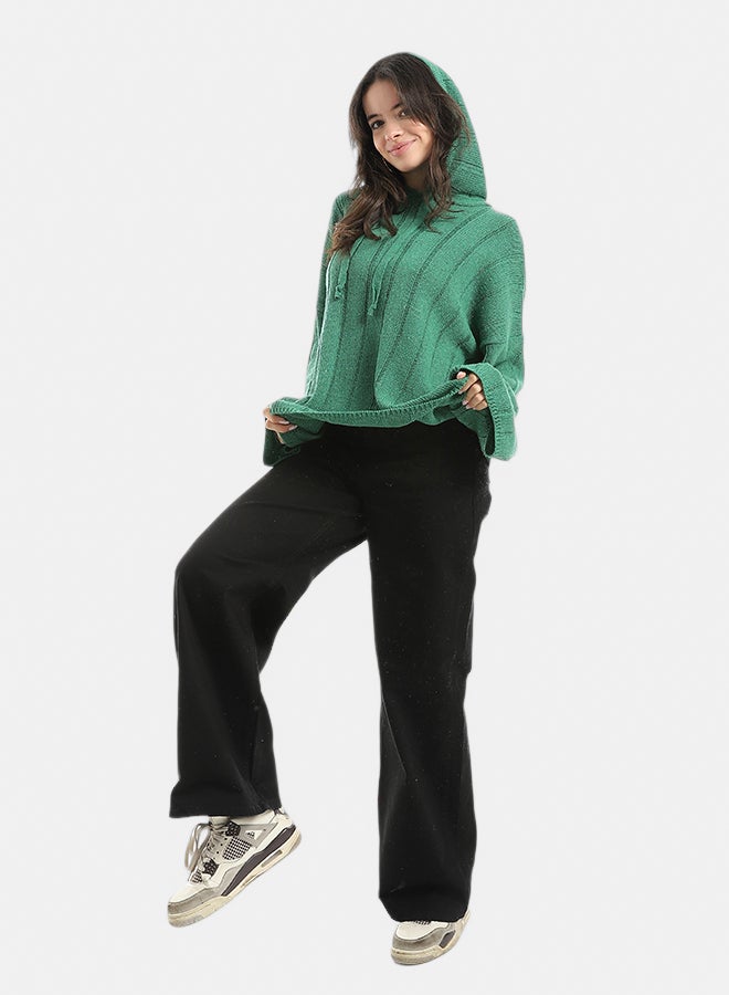 Andora Long Sleeves Self Patterened Knitted Pullover _ - Image 4