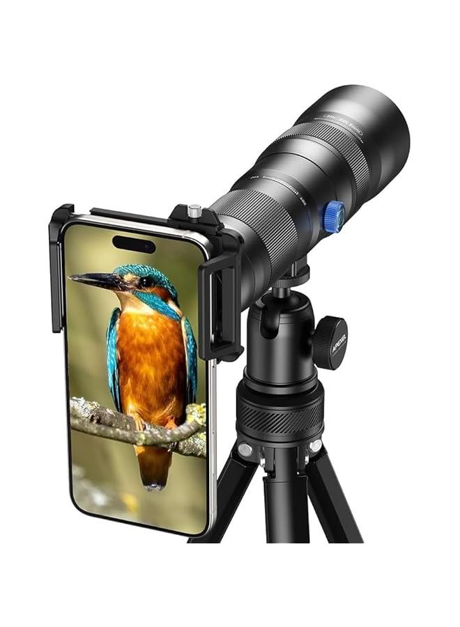 آبيكسل Evil Eye 20-60X Zoom Telephoto Lens, High Power HD Telephoto Phone Lens with Tripod and Universal Phone Clip for iPhone 16/15/14/13 Series, Samsung, Android Phone and Most Smartphone - Image 1