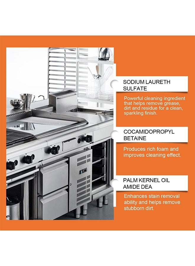 Jakehoe Kitchen Cleaner,Kitchen Degreaser Foam Spray, Heavy-Duty Cleaner for Grease Stains on Cooktops, Ovens, Pots Rangehoods, Powerful ,120ml - Image 2