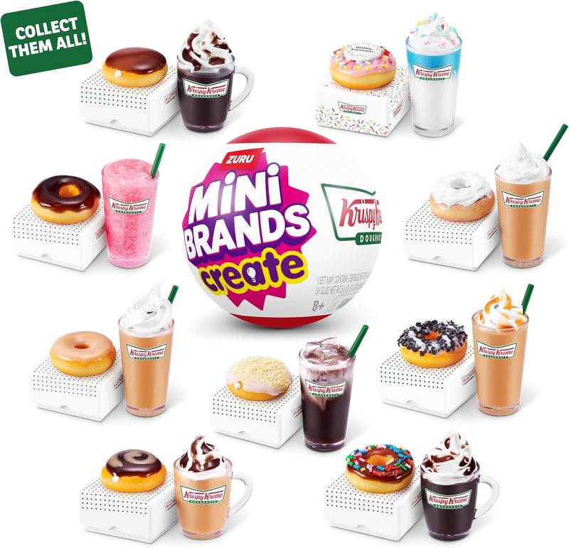Mini Brands Create Krispy Kreme Series 1 Capsule by ZURU - Image 2
