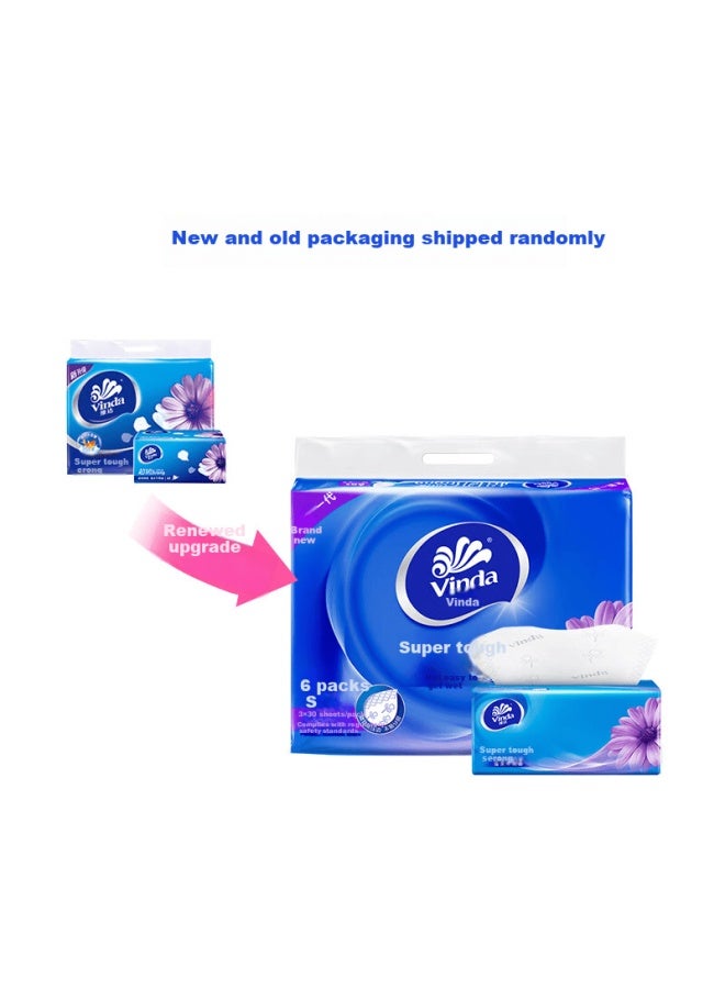 Vinda Ultra Soft Tissue S Size 3-ply 130 Sheets * 6 Packs V2239 - Image 3