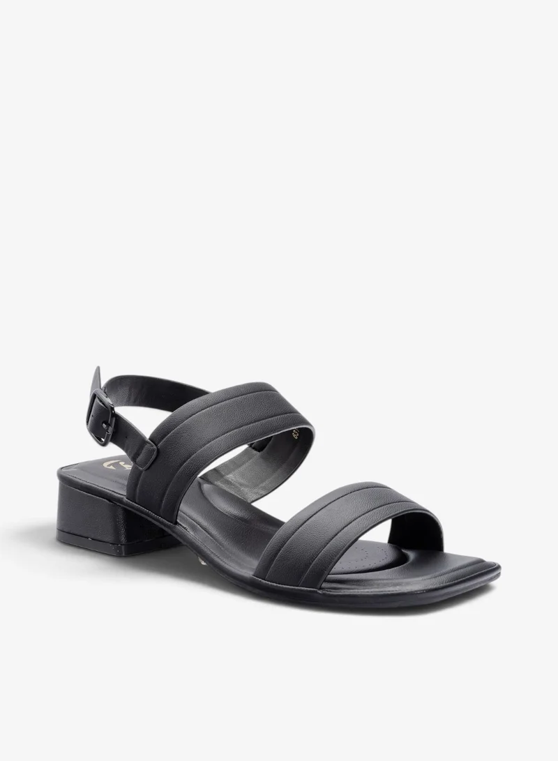 Bata Minimal Block‑Heel Strap Sandals