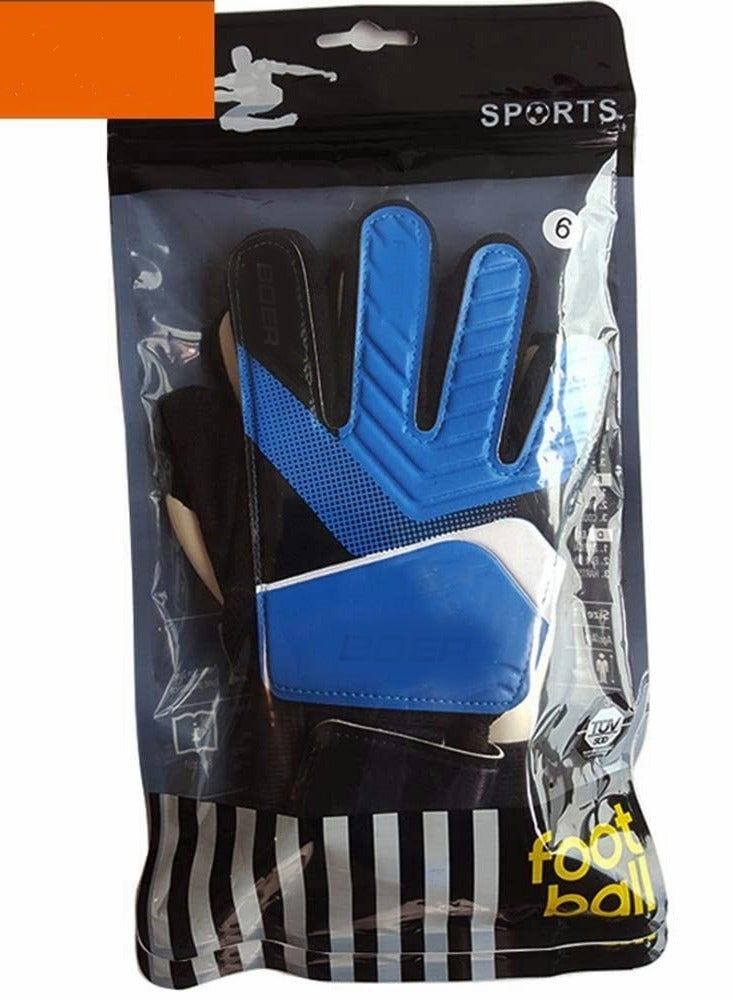 Barakah Children Football Gloves,  Kids Youth Football Soccer Goalkeeper Goalie Training Gloves Gear - Image 4