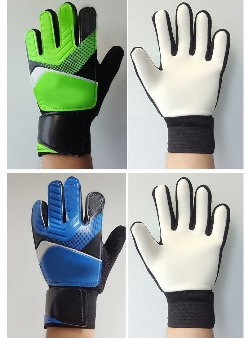 Barakah Children Football Gloves,  Kids Youth Football Soccer Goalkeeper Goalie Training Gloves Gear - Image 2
