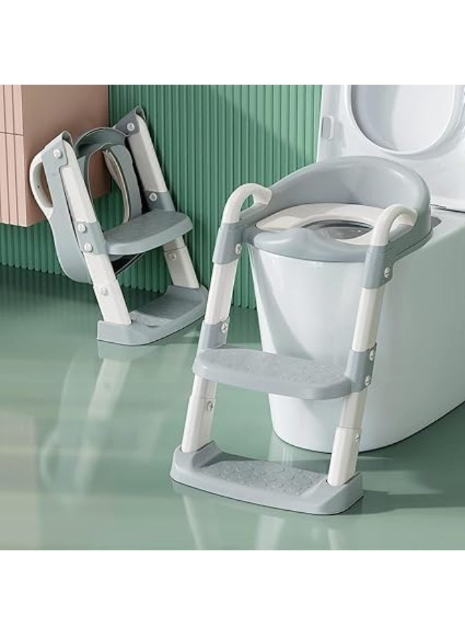 HAPZEY Kids Toilet Trainer Seat with Anti-Slip Base & Splash Guard Comfortable Toddler Potty Training Seat for Boys & Girls Safe, Durable & Easy-to-Clean Toilet Training Seat for Babies & Toddlers Universal Fit Lightweight Toilet Trainer for Home & Travel Use - Image 2
