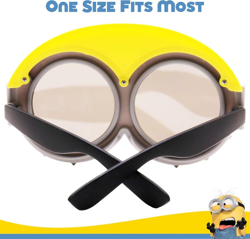 Sun-Staches Official Minions Goggles | Minions Costume Glasses | One Size Fits Most - Image 3