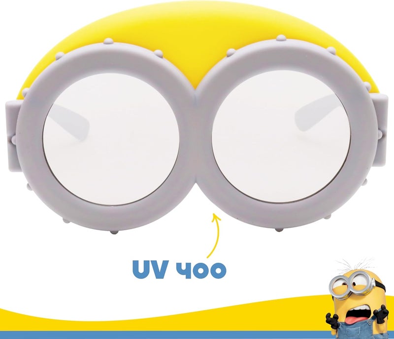 Sun-Staches Official Minions Goggles | Minions Costume Glasses | One Size Fits Most - Image 2