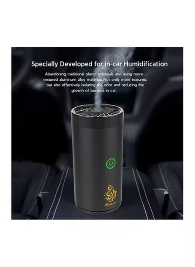 Bukhoor Electric Incense oud bakhoor Burner, Portable USB Rechargeable Smart Electronic Incense Burner, Aroma Diffuser, Portable USB Rechargeable Aroma Diffuser, Bakhoor Burner, Vaporizer for Home, Car - Image 2