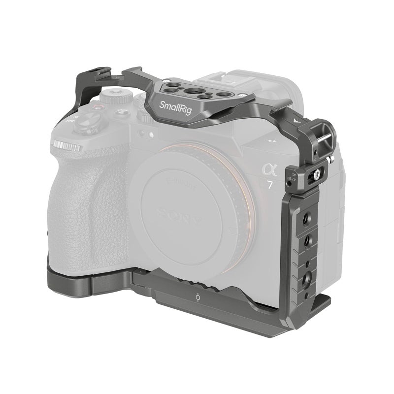 SmallRig HawkLock Quick Release Cage for Sony A7R VA7 IVA7S IIIA7R IVA1 Camera Cage with Cold ShoeNATO RailQuick Release Plate for Arca Full Access AntiScratch Design 4481 - Image 2