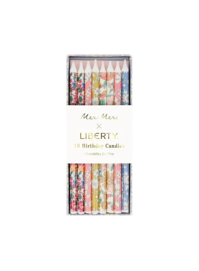 Meri Meri Meri Meri x Liberty Mixed Print Party Candles