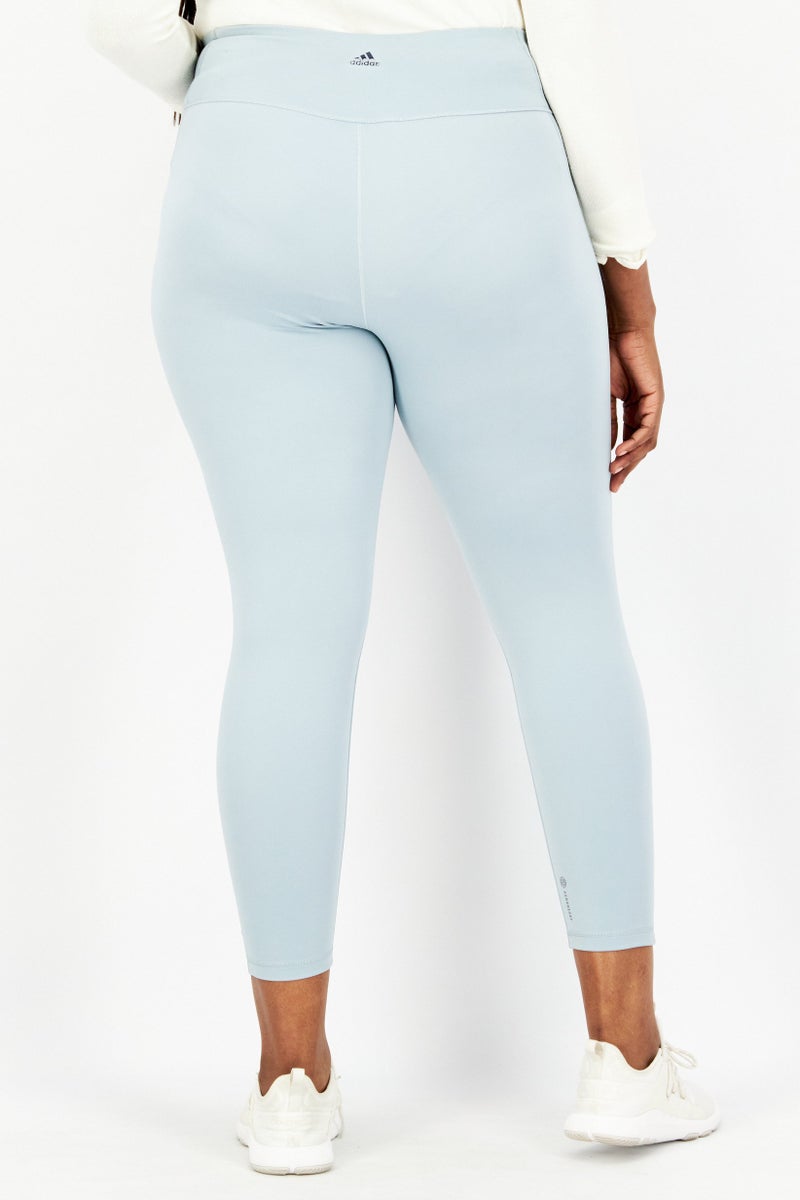 Adidas Women Plus Size Training Legging, Mint Green - Image 4