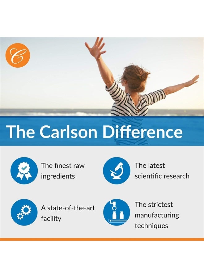 Carlson Kid's The Very Finest Fish Oil Liquid, 800 mg Omega-3s, Norwegian, Wild-Caught Fish Oil, Omega 3 Liquid for Kids, Sustainably Sourced, Lemon, 200 ml - Image 5